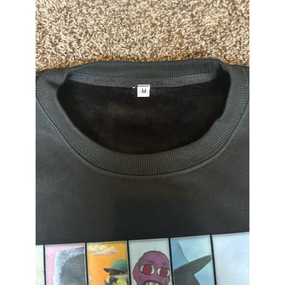 NWOT Tyler The Creator Adult Medium Black Sweatshirt Album Covers Graphic - Picture 5 of 7